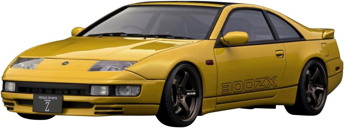 【ignition model】Nissan Fairlady Z Yellow ignition model 1/18 Nissan Fairlady Z (Z32)2by2 Yellow
