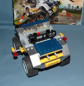 AGENTS, 4-WHEELING PURSUIT SET NO. 8969 - LEGO - 2009 - USED