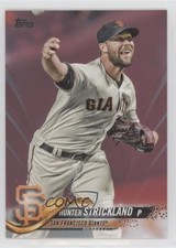 2018 Topps Mother's Day Pink 9/50 Hunter Strickland #684 0b0