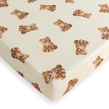 Crib Sheets for Baby Unisex - Muslin Fitted Crib Sheets Toddler Bed Sheet, 70...