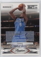 2009 Season Update Draft Picks Rights Signatures /699 Serge Ibaka #253 Auto p8y