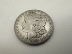 1889-CC Morgan Silver Dollar $1  VF Key Date Carson City Mint -A47