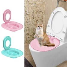 1*Cat Toilet Training Kit Reusable Urinal Seat Potty Cat Hygiene Trainer