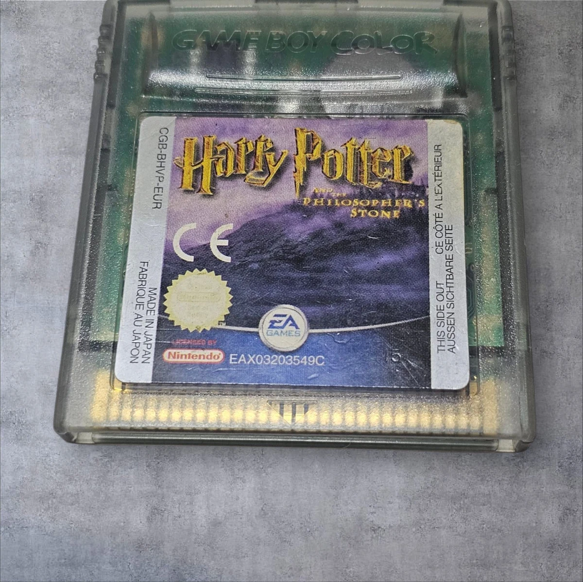 Jeu Game Boy Color – Harry Potter à L'école Des Sorciers – Cartouche Seule (VF)