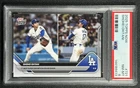 SHOHEI OHTANI PSA 8 2025 TOPPS NOW #721 1ST 50-K + 50-HR SEASON DODGERS 9413