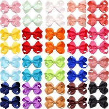 3Inch Hair Bows for Girls Grosgrain Ribbon Bow Toddler Hair