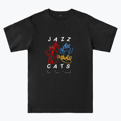 The Jazz Cats    Original T-shirt, pure cotton T-shirt