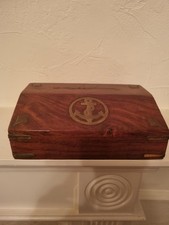 Wooden Anchor Compass Box Nautical Hand-made Good Quality Box  Lot of 50 unit