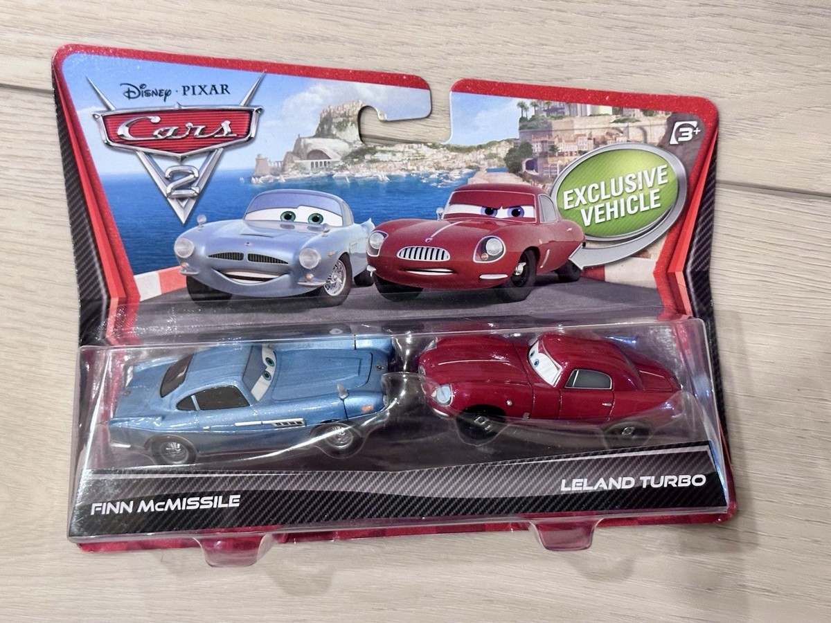 2011 Disney Pixar Cars 2 Finn McMissile & Leland Turbo - Vehicle