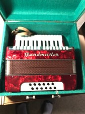 Vintage Weltmeister bandmaster Piano accordion mm2612 w/Case