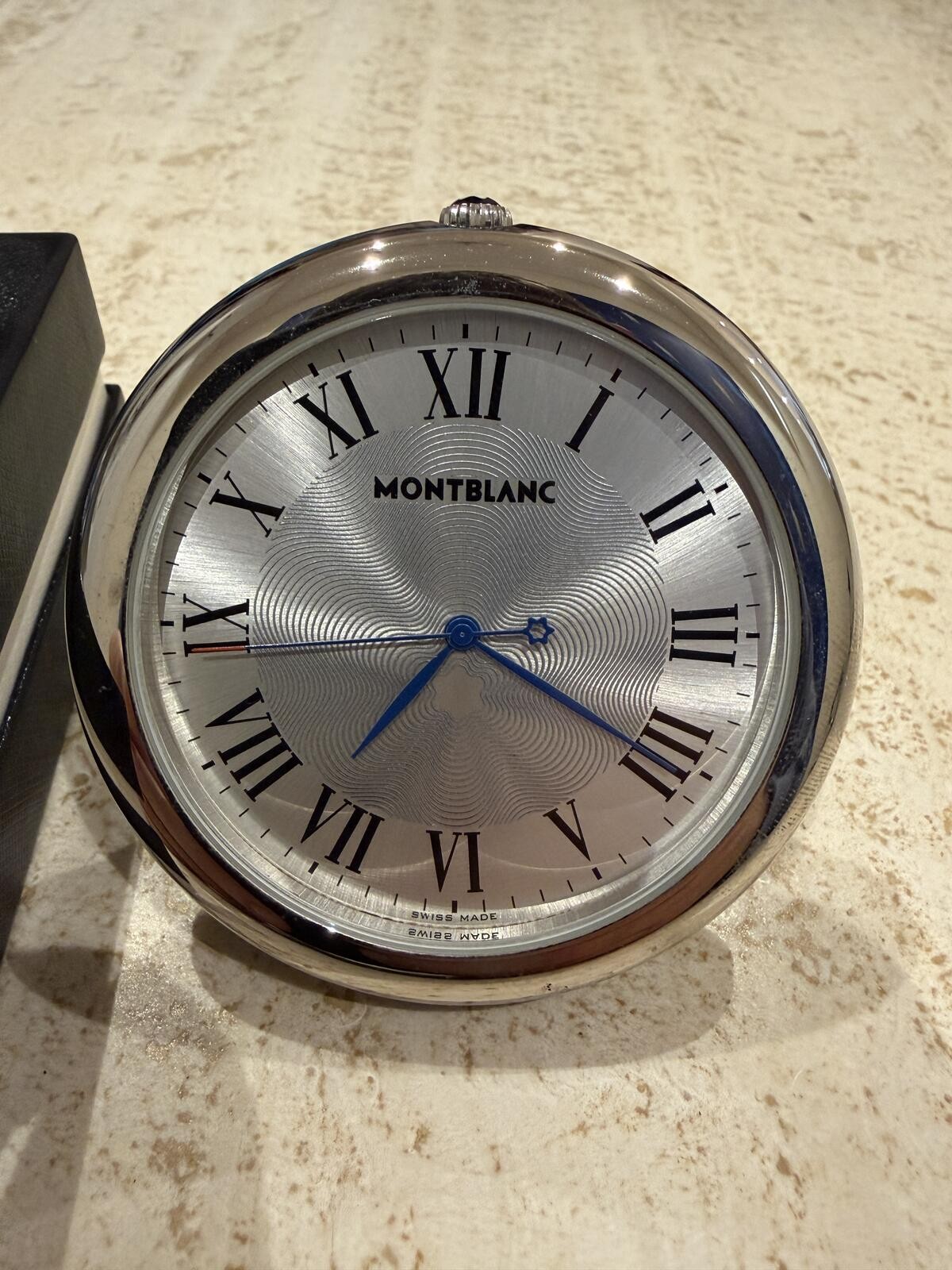 Montblanc Desk Travel Portable Clock