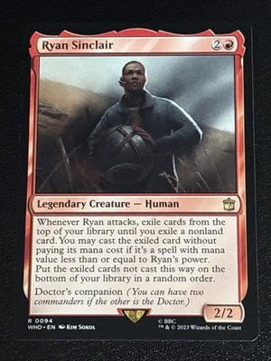 MTG Universes Beyond: Doctor Who Ryan Sinclair 0094 NM Rare