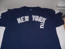 Mens Genuine Merchandise MLB New York Yankees Derek Jeter Jersey T Shirt XL