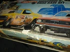 Vintage Mattel Hot Wheels 1969 Mongoose & Snake Drag Race Set in original box