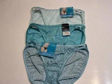 NWT Vanity Fair Illumination String Bikini 18108 3 PAIRS  Size 5 S Mixed Lot