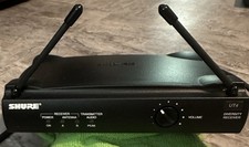 SHURE UT4 Diversity Microphone Receiver Not Tested 4 Wireless Microphone System