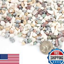 20lb 1/8-3/8inch Aquarium Gravel Fish Tank Gravel Small Rocks for Indoor Plants