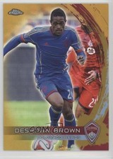 Deshorn Brown Chrome 2014 Gold Refractor /50 #56