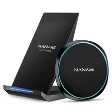 NANAMI Bundle of Wireless Chargers Set, Fast Wireless Charging Stand and Pad,...