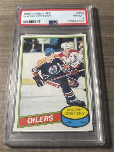 1980-81 O-Pee-Chee Wayne Gretzky #250 OPC PSA 8 2nd Year! Centered!