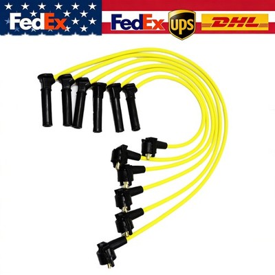 6pcs Spark Plug Wire SetFor 2002-2010 Ford Explorer Mercury Mountaineer V6 4.0L
