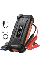 AstroAI S8 Ultra 4000A Jump Starter, 24000mAh All Gas, Up to 12L Diesel Engine)