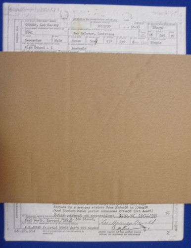 Xerox Copy of LEE HARVEY OSWALD'S 9/11/1959 DD Form 214 Discharge Papers.