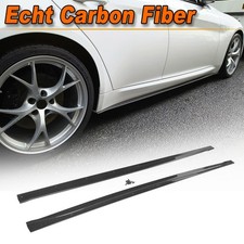 Carbon Seitenschweller Ansätze Side Skirts für Alfa Romeo Giulia Limo 2016-2023