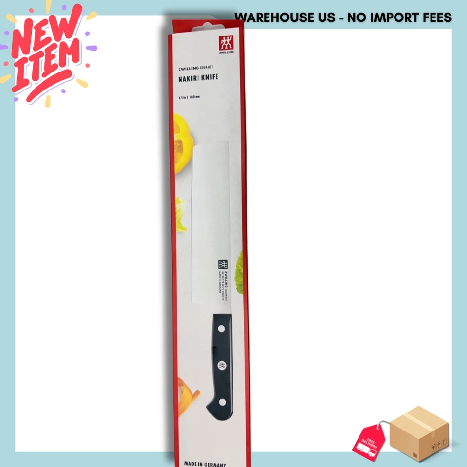 NUEVO ZWILLING GOURMET 6,5 pulgadas, cuchillo Nakiri, ENVÍO GRATUITO Foto 3 de 4
