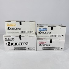 Genuine Kyocera TK-5232K TK-5232C TK-5232M TK-5232Y OEM Toner Set of 4 Sealed