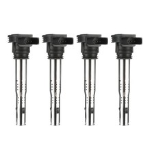 4x Z&uuml;ndspule f&uuml;r Audi A1 A3 A4 B7 A5 A6 Q3 Q5 TT VW Passat 3C Golf 5 6 Tiguan 5N