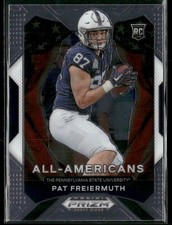 Pat Freiermuth 2021 Panini Prizm Draft Picks Collegiate Penn State Nittany Lions