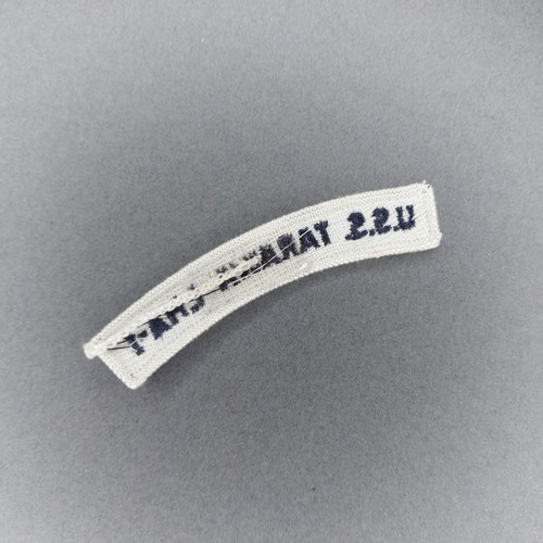 USS U.S.S. Tarawa LHA-1 Navy Ship Tab Rocker Ribbon 3 1/4" Patch - Picture 2 of 2