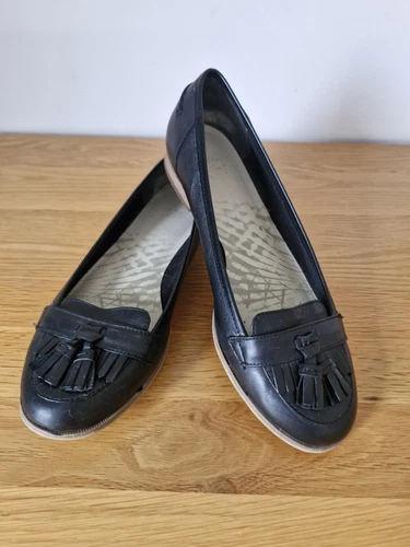 Mocassini donna Clarks neri 5 1 2