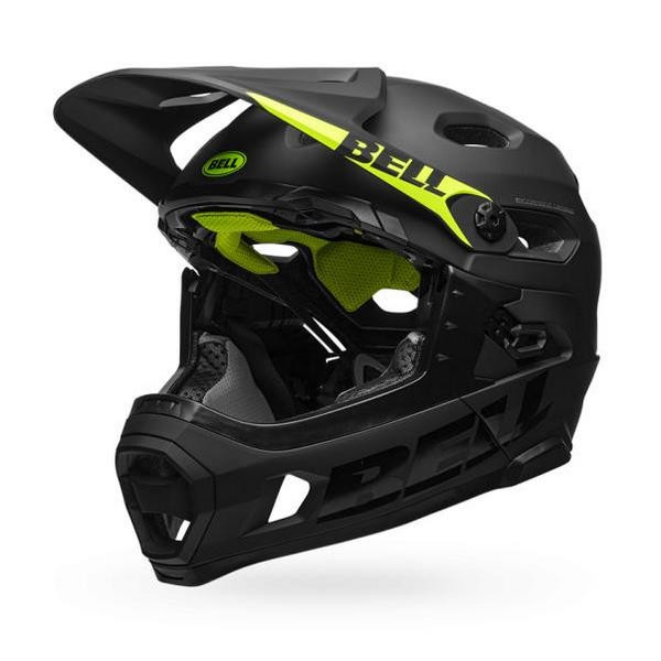 casco super dh mips nero gloss BELL bici