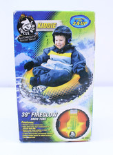 NEW 2003 Uncle Bob's Kiddie 39" Fireglow Snow Tube Winter Aqua Leisure Sled NIB
