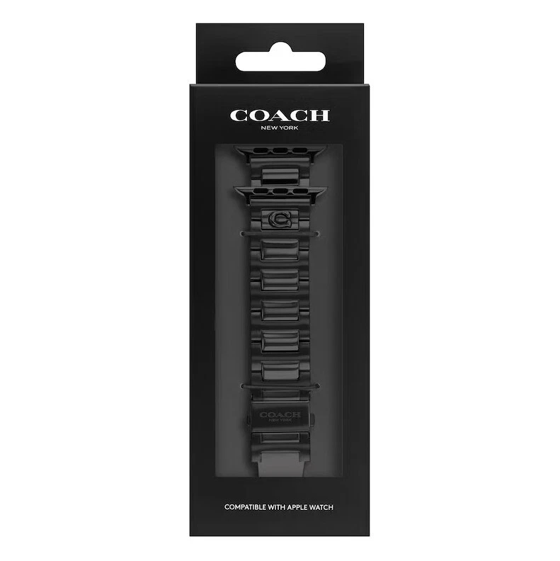 Coach apple watch band hotsell 42mm