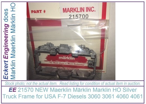 NUEVO 21570 215700 Marco de camión Märklin HO para locomotoras 3060 3061 4060 4061 | Condition: New