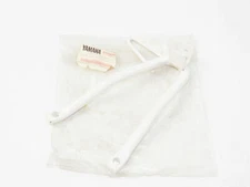 OEM 1993 YAMAHA DT125-R FOOT PEG STAND STAY BRACKET MOUNT WHITE 3BN-27432-00-13