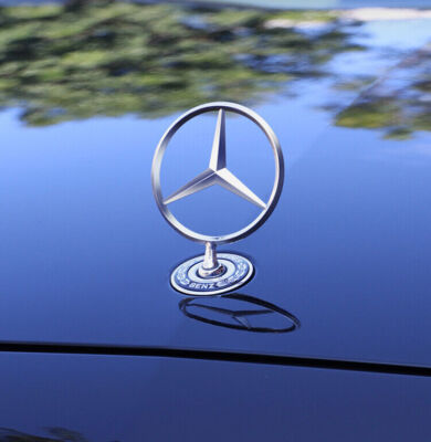 Fit For Mercedes Benz C250 C280 C300 Front Mounted Hood Emblem 3D Star Badge NEW
