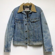 Lee Storm Rider Jeans Jacket Men  s Size 44 Blanket Lined Denim Vintage '76 - '86