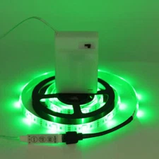 Battery Powered 5050 RGB Waterproof Flexible LED Strip Light Portable Controller