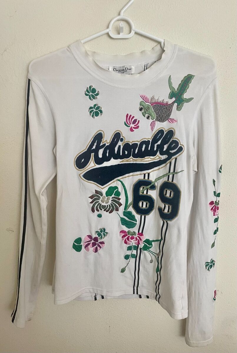 Christian Dior Galliano Adiorable 69 Floral Athletic Y2K Christian Dior Galliano Adiorable 69 Floral Athletic Y2K
