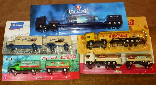 9 Werbe-Lkw- Verschiedenes-Maßstab 1:87- original verpackt-Zustand 1-2 - Picture 5 of 8