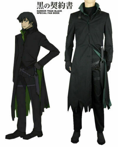 Darker than Black Hei Windbreaker Anime Cosplay Costume #