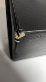 Nintendo Power Glove Salesman Rep Black Travel Case NES Rare HTF READ! LOOK! 