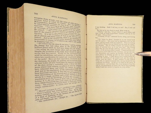 1886 Anna Karenina 1st by Leo Tolstoy | Feminism Romanov Russian Literature - Picture 22 of 24