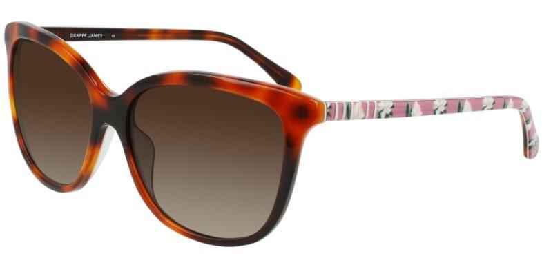 NEW Draper James DJ 7003 215 Tortoise Sunglasses with Brown  display picture 1