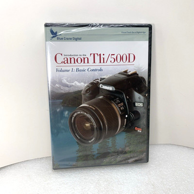 Introduction To The Canon T1i/500D Volume 1 Basic Controls DVD, 2009 - New