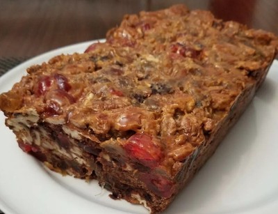 Christmas Fruit Cake Recipe,1.5 Pages Makes 2 Loaf Pans Or 2 Spring-from Pans.